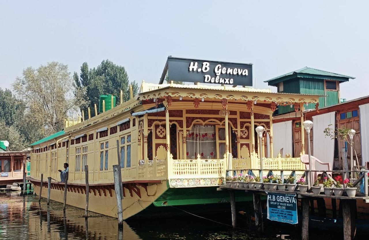 Heritage Geneva House Boat Сринагар Экстерьер фото